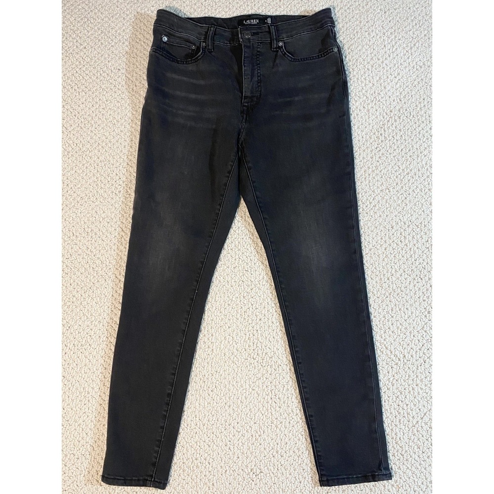 Ralph‎ Lauren Woman's Black Label Skinny Jeans Slimming Stretch Denim.  Size 8
